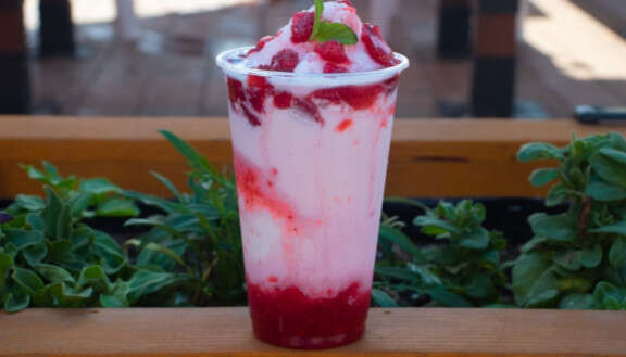 Latte de Fresa